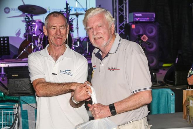 John Williams (right) was awarded the Boss Hog Trophy – Airlie Beach Race Week ©  Vampp Photography
